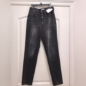 Abound Women Jeans Black Size 24